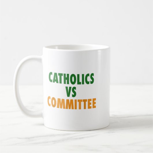 Catholics Vs Committees Koffiemok (Links)