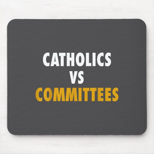 Catholics Vs Committees  Muismat (Voorkant)