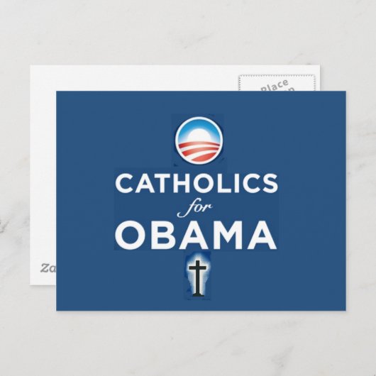 CATHOLIEK BRIEFKAART (Voorkant / Achterkant)