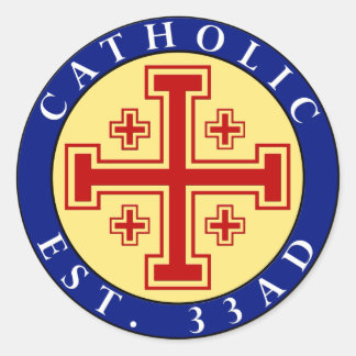 CATHOLIEK RONDE STICKER