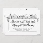 Catholique Enregistrer La Carte Date (Devant / Derrière)