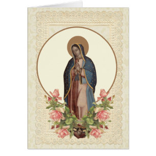 Catholique Espagnol Guadalupe Religieux Vierge Mar