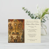 Catholique Jésus Première communion Invitations (Debout devant)