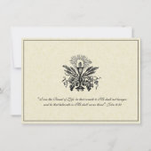 Catholique Jésus Première communion Invitations (Dos)