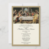 Catholique Jésus Première communion Invitations (Devant)