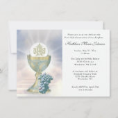 Catholique Jésus Première communion Invitations (Devant)
