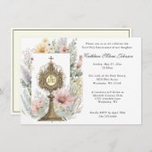 Catholique Jésus Première communion Invitations (Devant / Derrière)