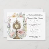 Catholique Jésus Première communion Invitations (Devant)