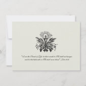 Catholique Jésus Première communion Invitations (Dos)