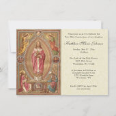 Catholique Jésus Première communion Invitations (Devant)
