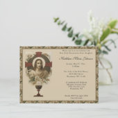 Catholique Jésus Première communion Invitations (Debout devant)