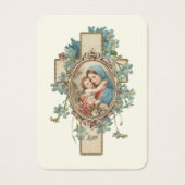 Catholique Mémorial Marie Jésus Cartes de prière (Devant)