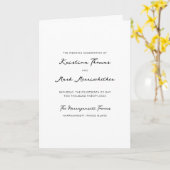 Catholique moderne Programme de Masse Mariage Livr (Fleur jaune)