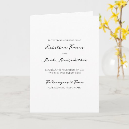 Catholique moderne Programme de Masse Mariage Livr (Fleur jaune)