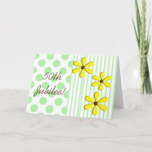 Catholique Nun Golden 50th Jubilee Cartes & Cadeau