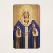 Catholique Perte Saint Rosaire Prière Sympathy Car (Devant)