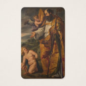 Catholique Perte St Augustine Prière Cartes de Sym (Devant)