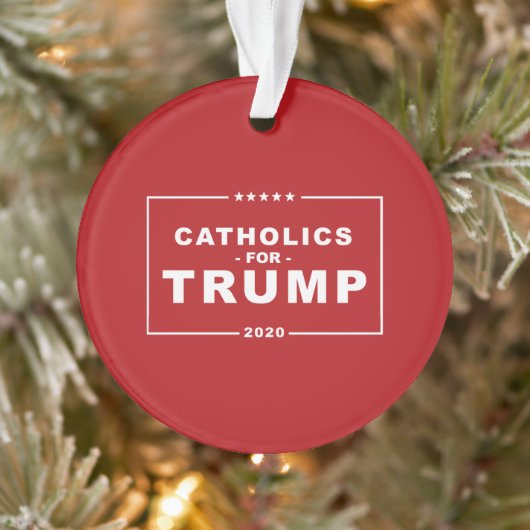 CATHOLIQUE POUR TRUMP 2020 (Arbre)