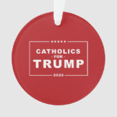 CATHOLIQUE POUR TRUMP 2020 (devant)