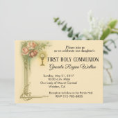 Catholique Première Sainte Communion Invitations C (Debout devant)