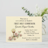 Catholique Première Sainte Communion Invitations C (Debout devant)