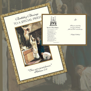 Catholique Prêtre Anniversaire Prière serveur aute