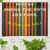 Catholique Saint Cote Serviette de cuisine (Plié)