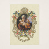 Catholique Saint-Joseph Bouquet spirituel Cartes s (Devant)