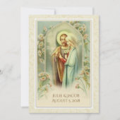 Catholique traditionnelle Faire-part de mariage nu (Devant)