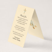 Catholique Vierge Marie Prière Carte Sainte (Dos)