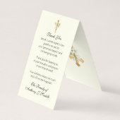 Catholique Vierge Marie Prière Carte Sainte (Dos)