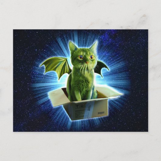 Cathulhu Briefkaart (Voorkant)