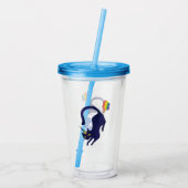 Caticorn Acryl Drinkbeker (Achterkant)