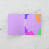 Caticorn Birthday card Kaart (Binnen)