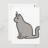 Caticorn Briefkaart (Voorkant / Achterkant)