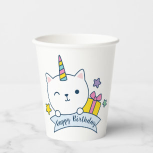 Caticorn Gobelets en papier Général