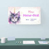 Caticorn Meow-Gical Birthday Spandoek (Beurs)