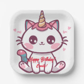 Caticorn Papieren Bordje (Voorkant)