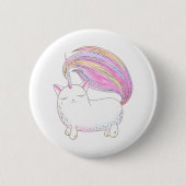 Caticorn Ronde Button 5,7 Cm (Voorkant)