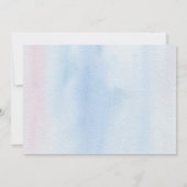 Caticorn Sirène Anniversaire Fête Invitation (Dos)