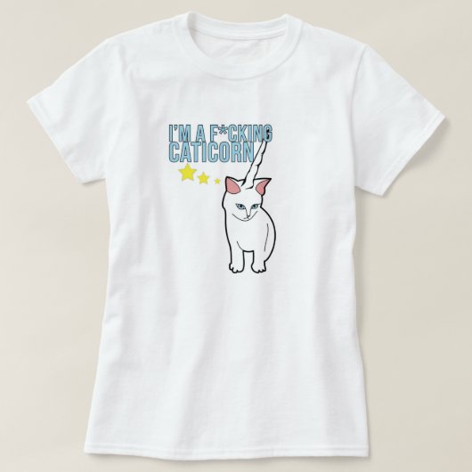 Caticorn T-shirt (Design voorkant)