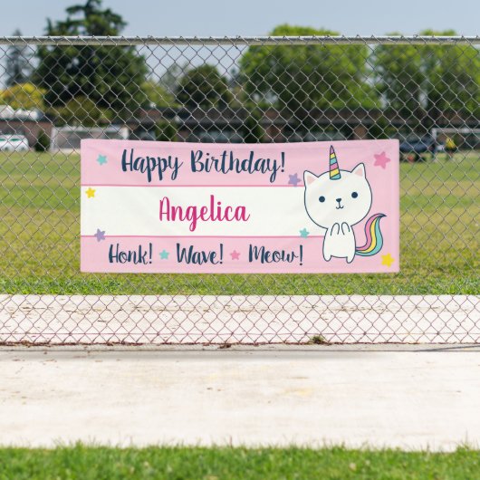 Catimaïs | Bannière d'anniversaire | Intérieur ext (En situation)