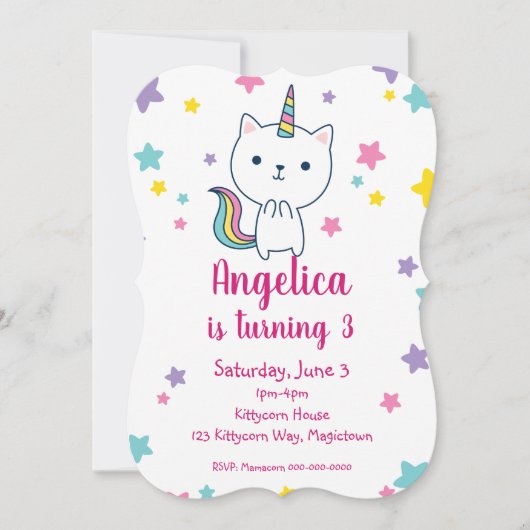 Catimaïs | Invitation | plat (Devant)