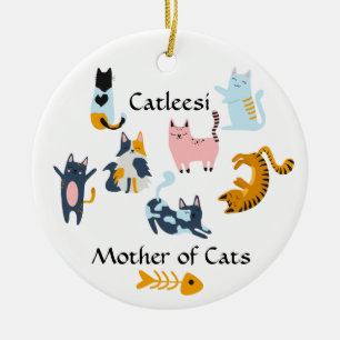 Catleesi, Kattenmoeder Keramisch Ornament