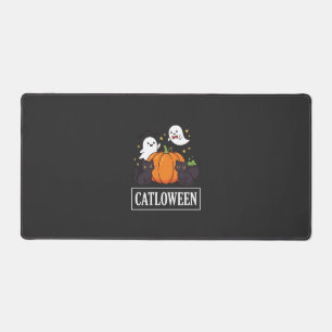 Catloween Drôle Chat Halloween Fantôme Citrouille