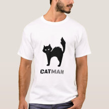 CatMan – Funny Cool Cat T-Shirt for Pet Lovers