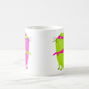 Catman Green Koffiemok