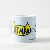 "CATMAN" MANNEN CAT LOVER RETRO LOGO KOFFIEMOK (Voorkant links)