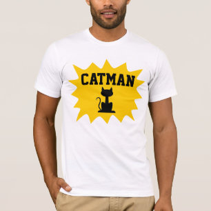 CATMAN Mannen Cat T-Shirts