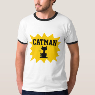 CATMAN Mannen Cat T-Shirts
